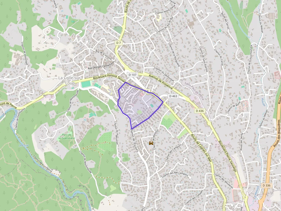 Appartement 70 m² deux pieces à vendre à La Colle-sur-Loup