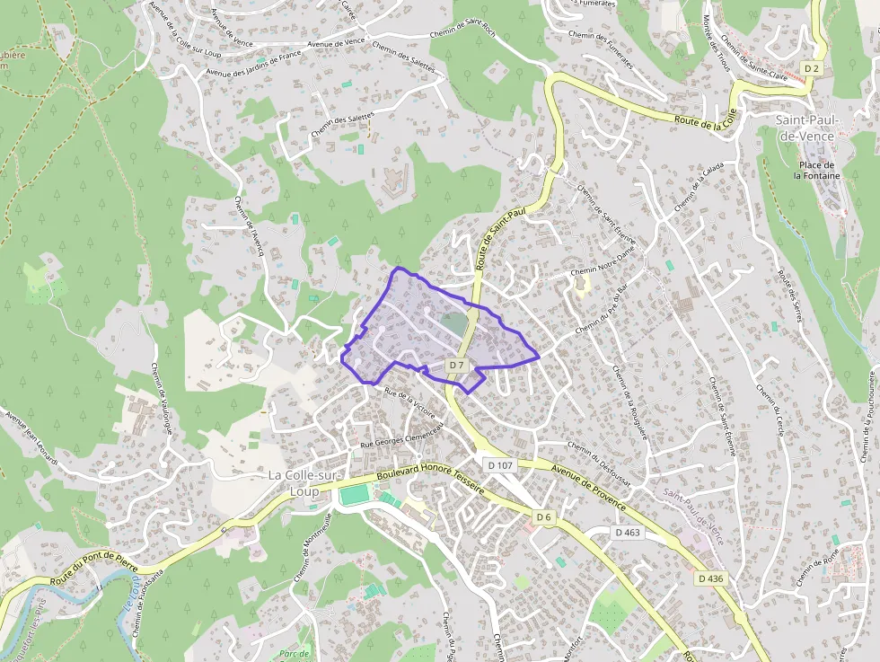 Appartement 61 m² trois pièces à vendre à La Colle-sur-Loup