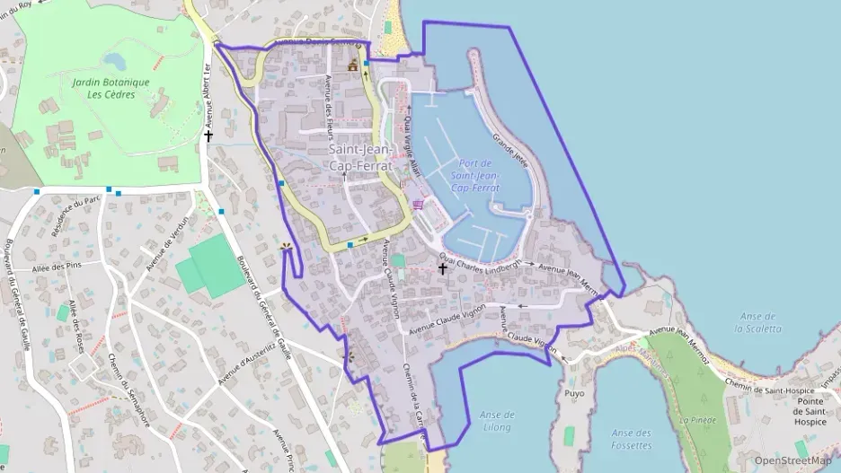 Appartement 46 m² trois pièces à vendre à Saint-Jean-Cap-Ferrat