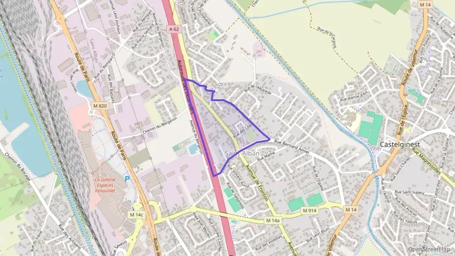 Appartement 43 m² deux pieces à vendre à Saint-Alban