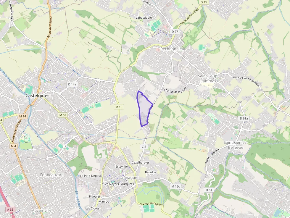 Appartement 68 m² trois pièces à vendre à Castelginest