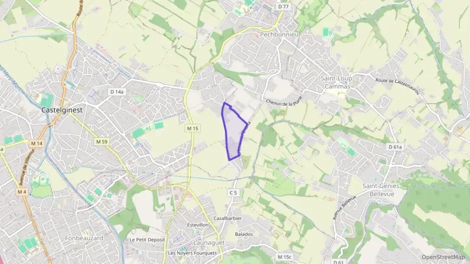 Appartement 68 m² trois pièces à vendre à Castelginest Appartement 68 m² trois pièces à vendre à Castelginest