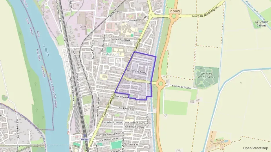 Appartement 60 m² trois pièces à vendre à Arles