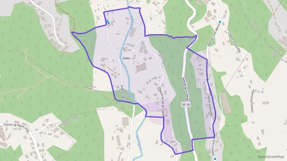 Appartement 40 m² deux pieces à vendre à Cagnes-sur-Mer