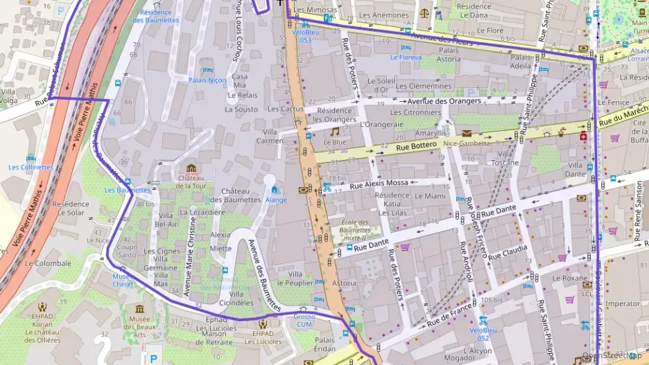 Appartement 51 m² deux pieces à vendre à Nice