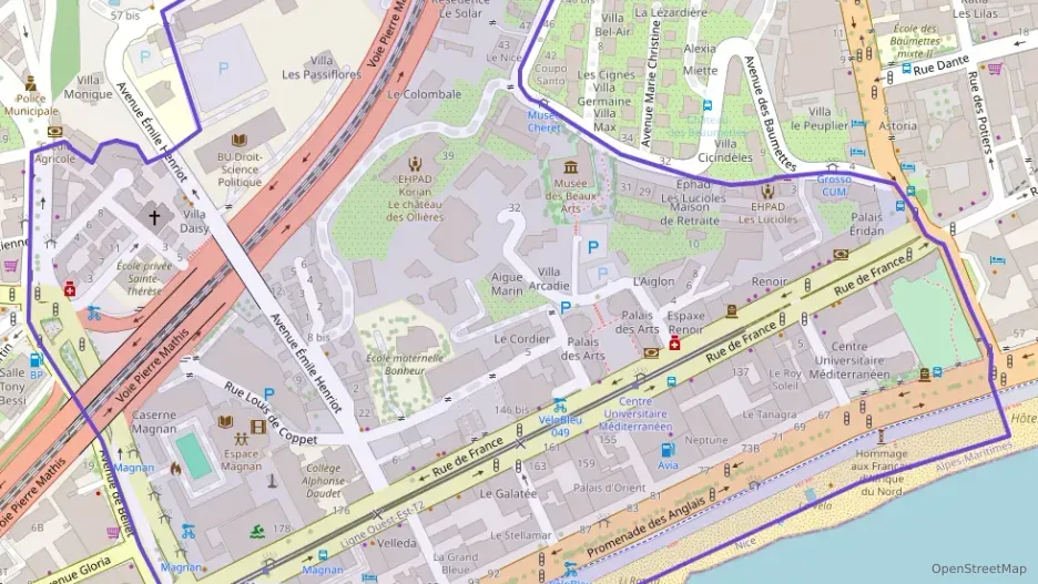 Appartement 64 m² trois pièces à vendre à Nice