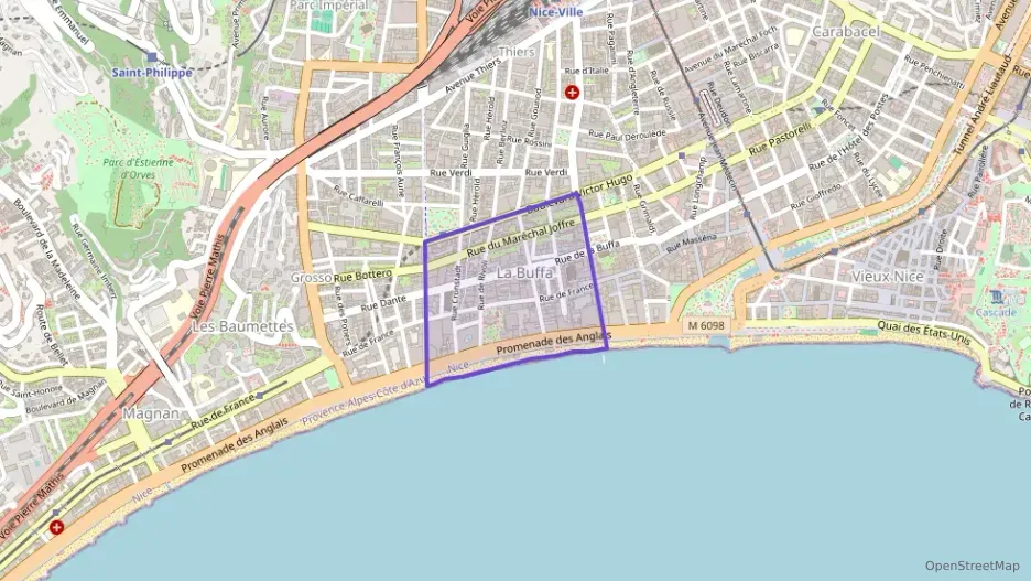Appartement 50 m² une piece à vendre à Nice