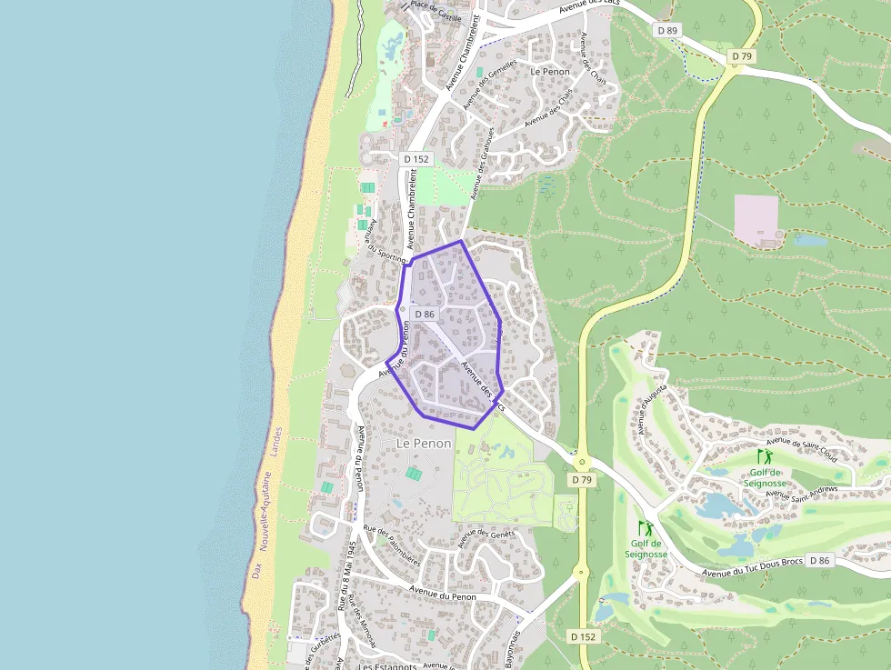 Appartement 42 m² trois pièces à vendre à Seignosse