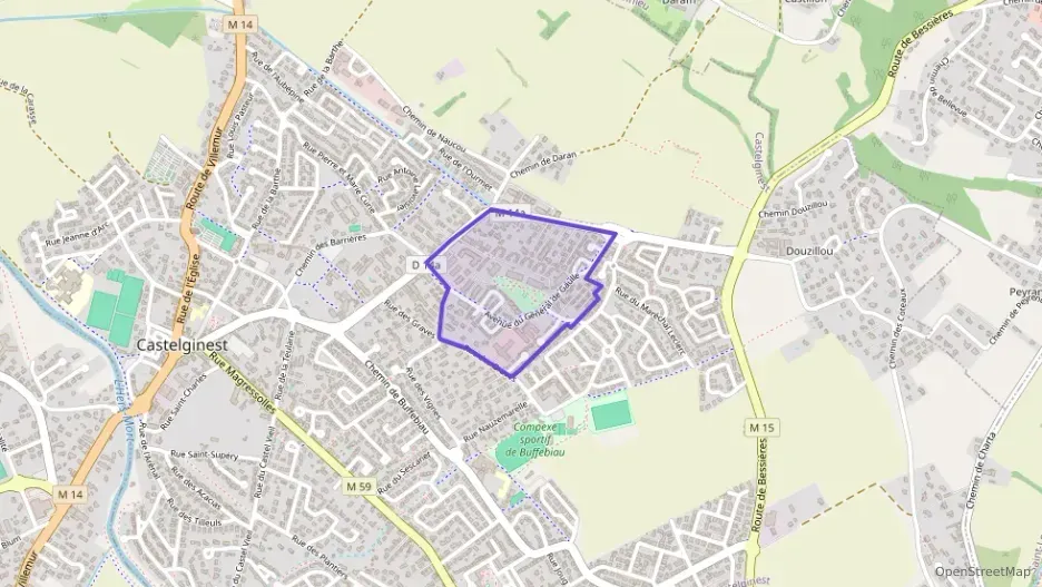 Appartement 45 m² deux pieces à vendre à Castelginest