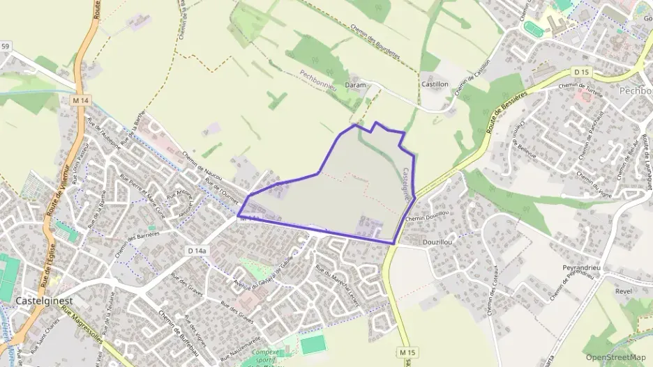 Appartement 41 m² deux pieces à vendre à Castelginest