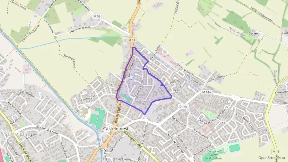 Appartement 53 m² trois pièces à vendre à Castelginest