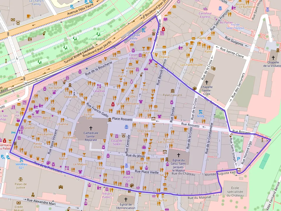 Appartement 70 m² deux pieces à vendre à Nice