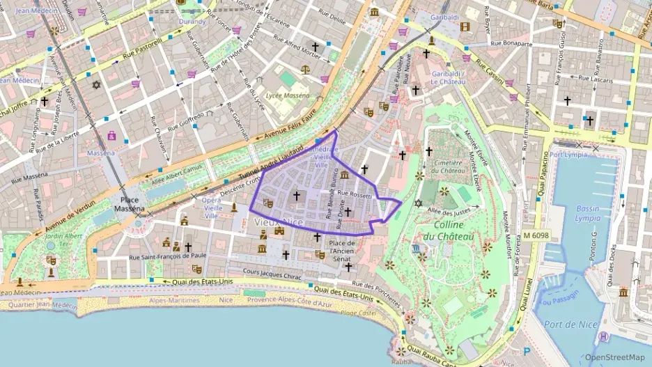 Appartement 58 m² trois pièces à vendre à Nice