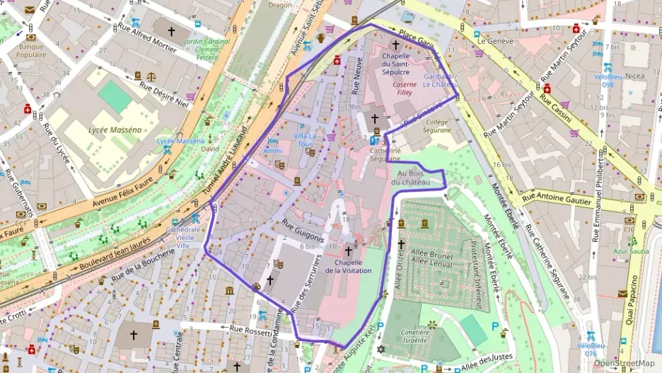 Appartement 62 m² trois pièces à vendre à Nice