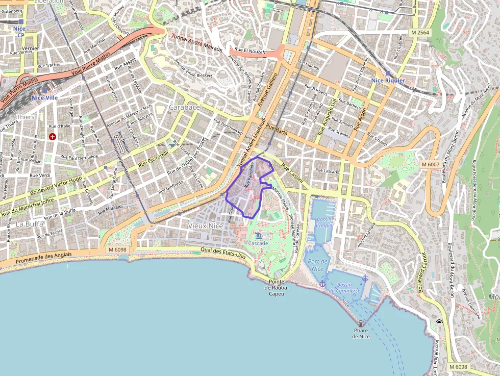 Appartement 45 m² une piece à vendre à Nice