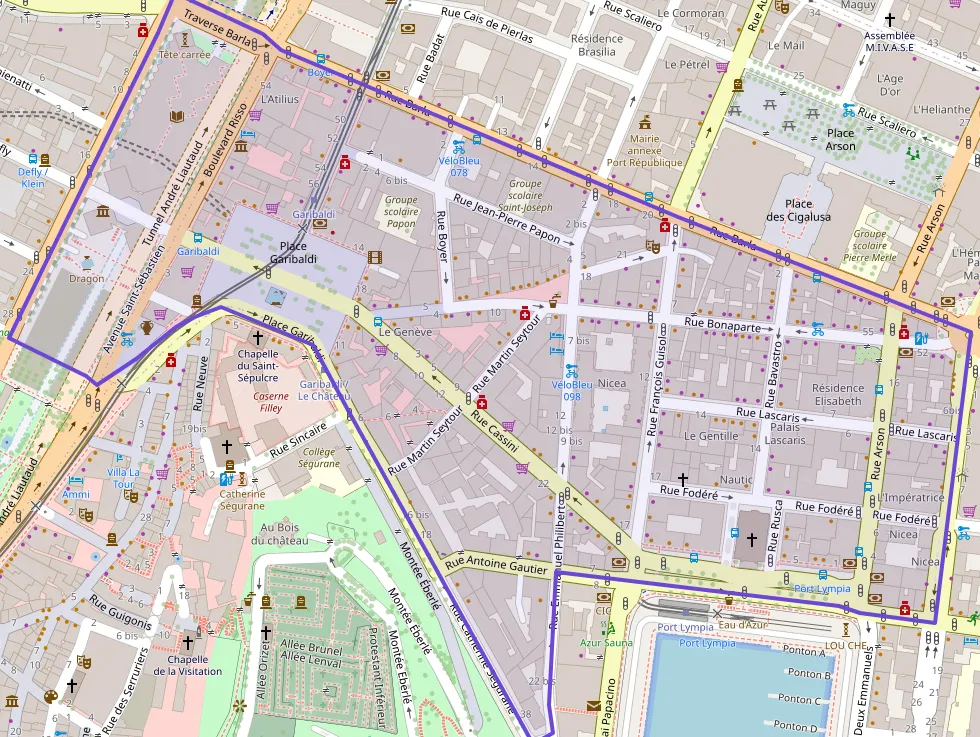 Appartement 50 m² deux pieces à vendre à Nice