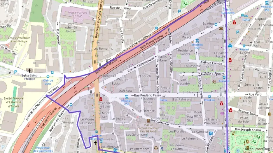 Appartement 31 m² une piece à vendre à Nice