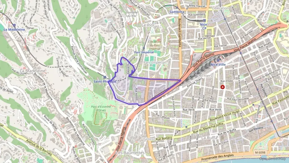 Appartement 68 m² trois pièces à vendre à Nice