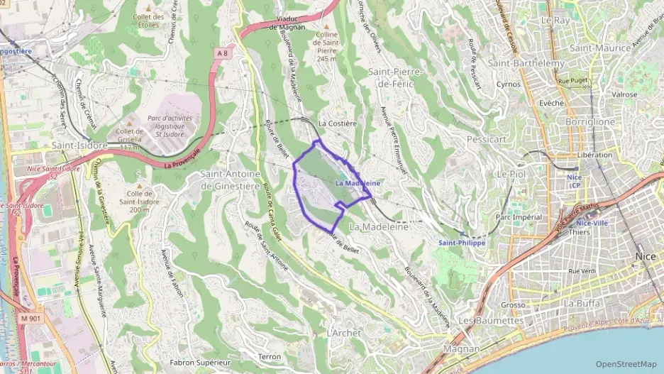 Appartement 36 m² deux pieces à vendre à Nice