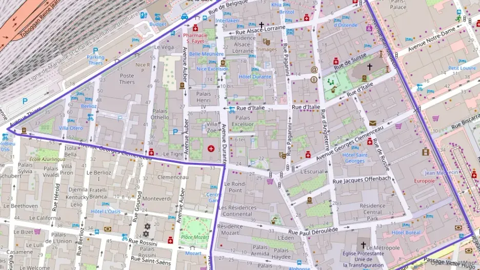 Appartement 45 m² une piece à vendre à Nice