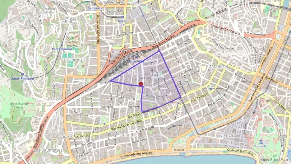 Appartement 44 m² trois pièces à vendre à Nice