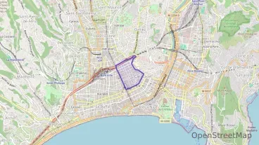 Appartement de deux pièces 45 m² à vendre  à Nice