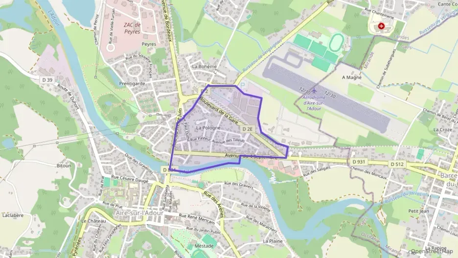 Appartement 65 m² quatre pièces à vendre à Aire-sur-l`Adour