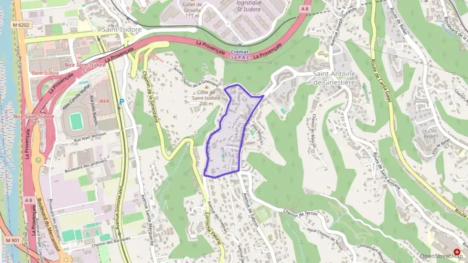 Appartement 61 m² trois pièces à vendre à Nice