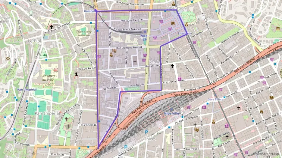 Appartement 61 m² trois pièces à vendre à Nice