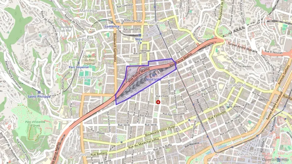 Appartement 47 m² trois pièces à vendre à Nice