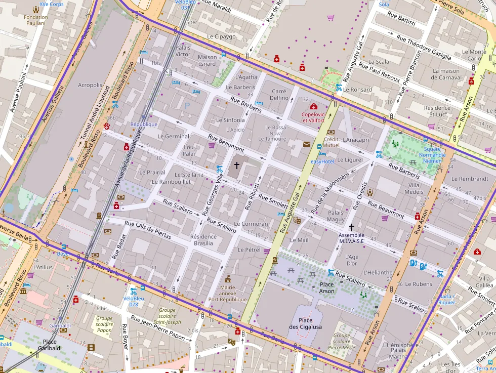 Appartement 28 m² deux pieces à vendre à Nice