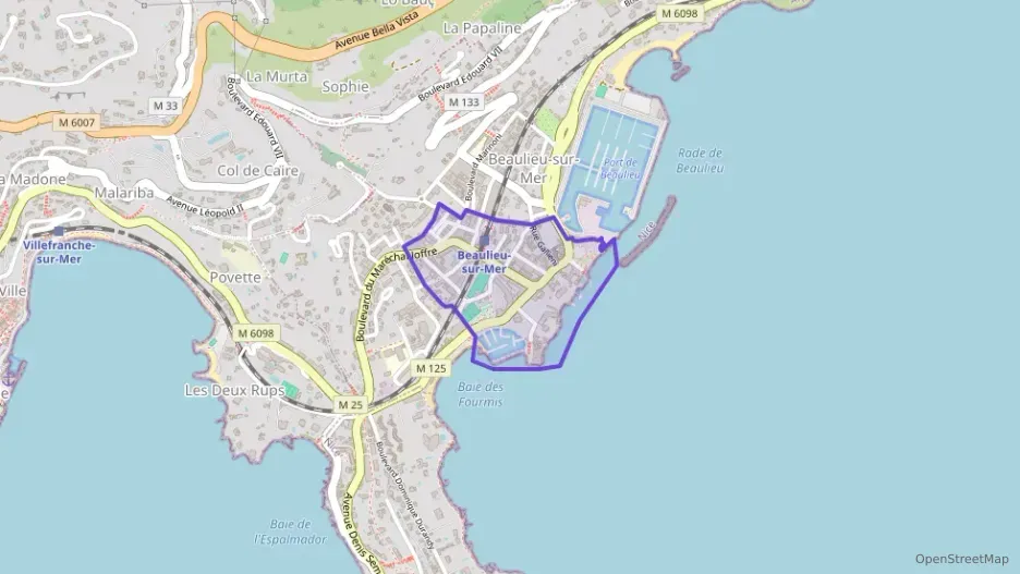 Appartement 43 m² une piece à vendre à Beaulieu-sur-Mer