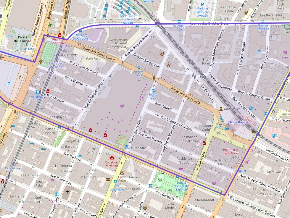 Appartement 82 m² quatre pièces à vendre à Nice