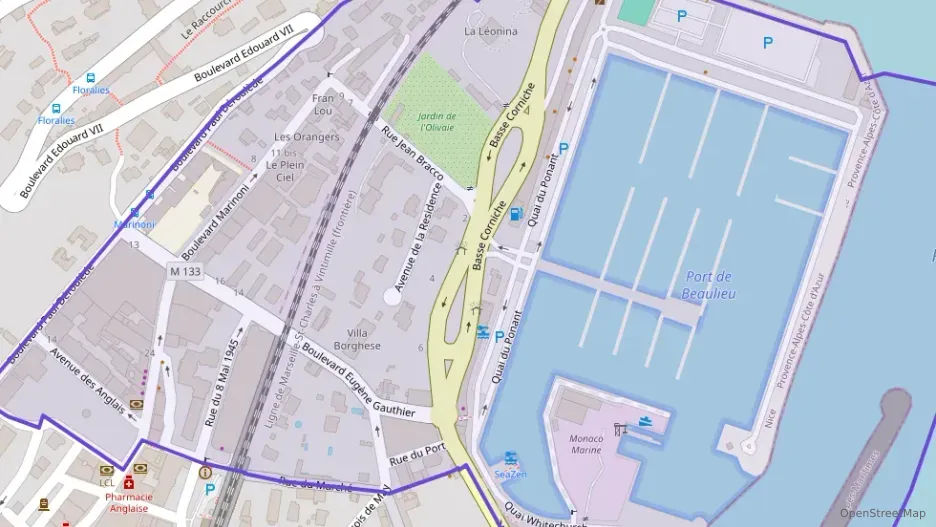 Appartement 60 m² trois pièces à vendre à Beaulieu-sur-Mer Appartement 60 m² trois pièces à vendre à Beaulieu-sur-Mer