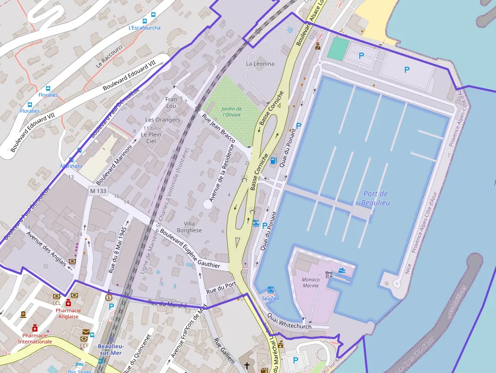 Appartement 60 m² trois pièces à vendre à Beaulieu-sur-Mer