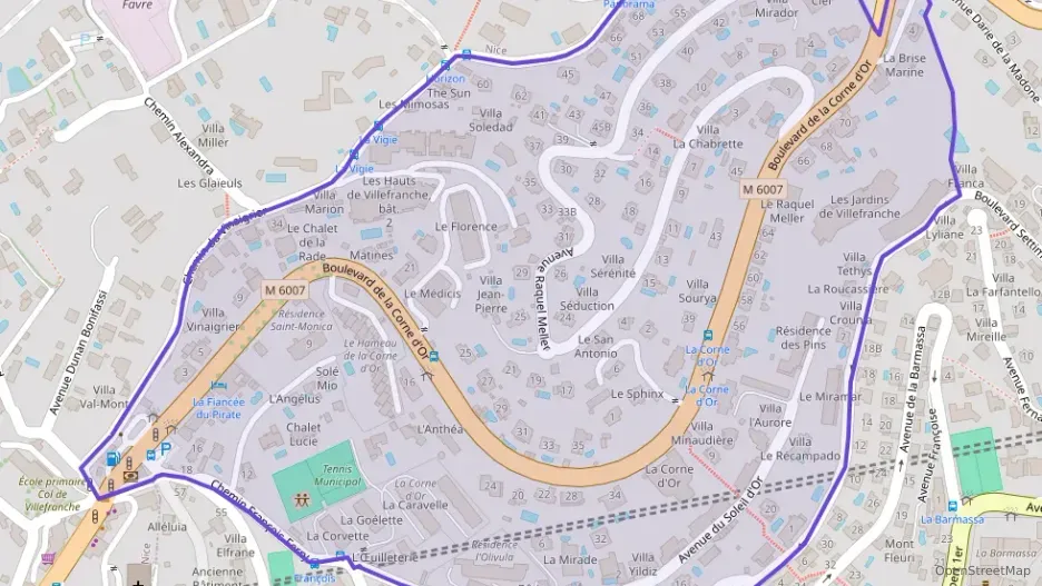 Appartement 109 m² quatre pièces à vendre à Villefranche-sur-Mer