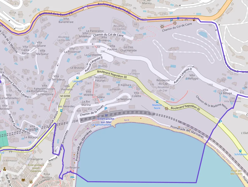 Appartement 70 m² deux pieces à vendre à Villefranche-sur-Mer