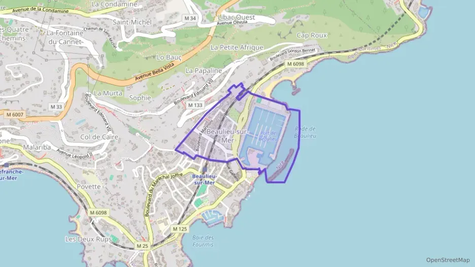 Appartement 42 m² une piece à vendre à Beaulieu-sur-Mer