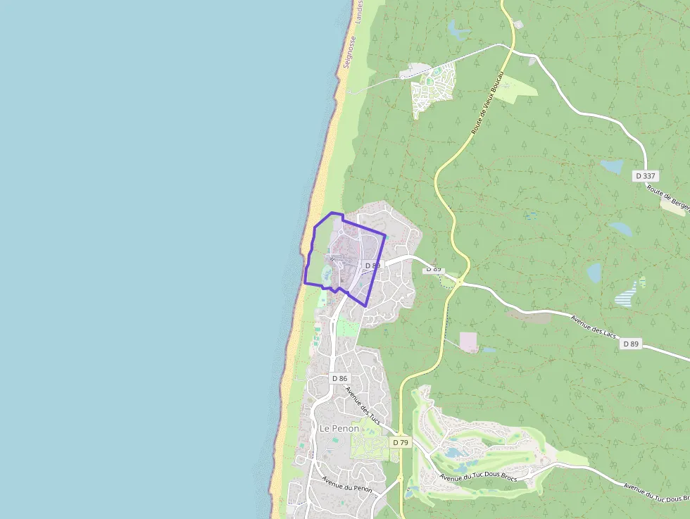 Appartement 49 m² quatre pièces à vendre à Seignosse