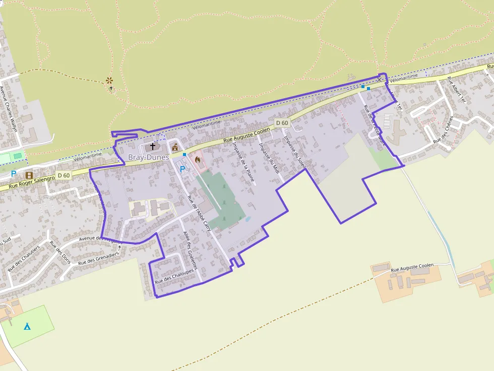 Appartement 70 m² quatre pièces à vendre à Bray-Dunes