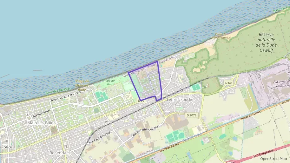 Appartement 88 m² cinq pièces à vendre à Dunkerque