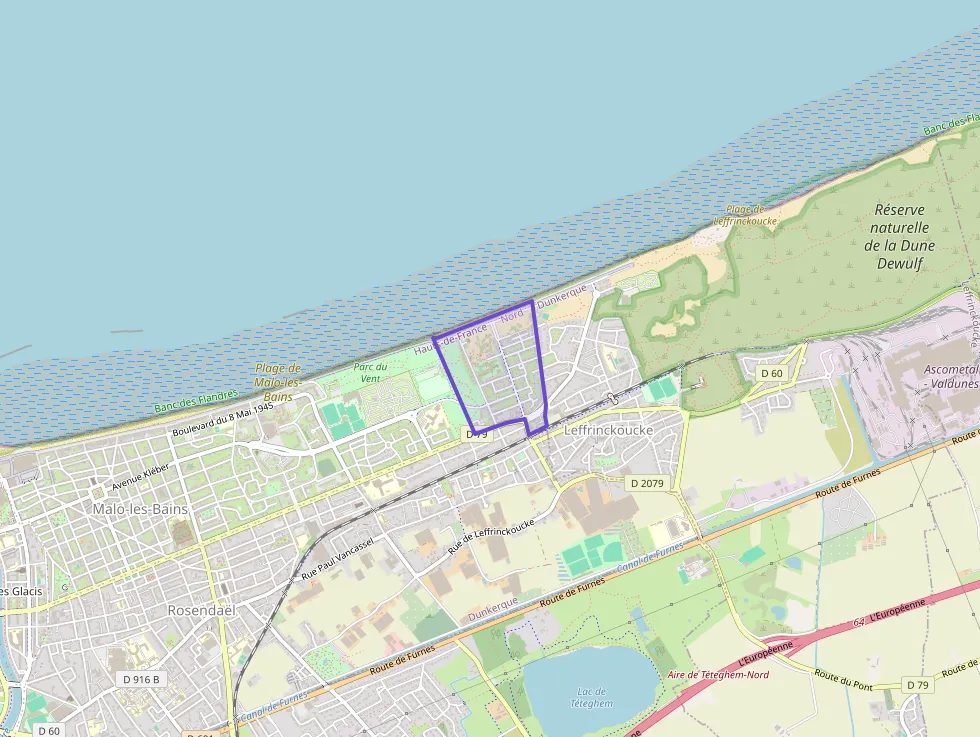 Appartement 119 m² quatre pièces à vendre à Dunkerque