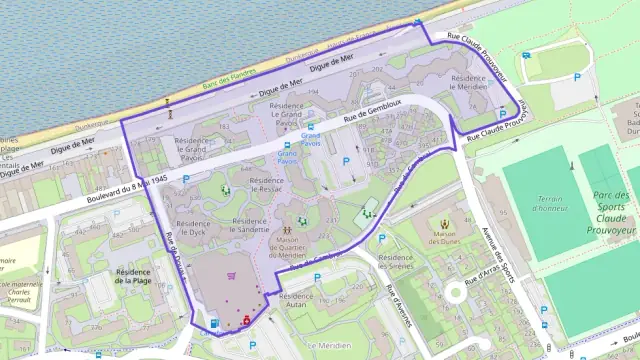 Appartement 78 m² quatre pièces à vendre à Dunkerque