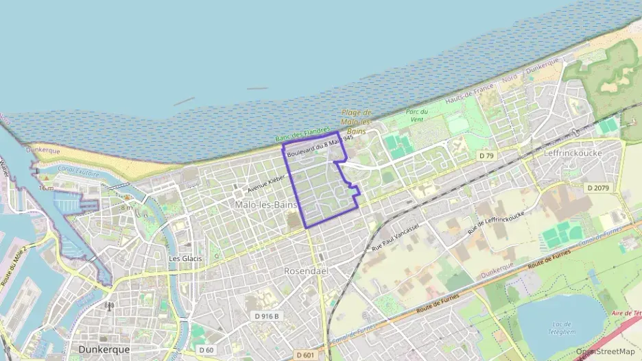 Appartement 50 m² trois pièces à vendre à Dunkerque