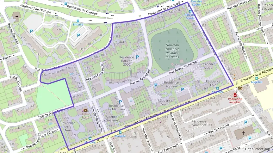 Appartement 72 m² quatre pièces à vendre à Dunkerque Appartement 72 m² quatre pièces à vendre à Dunkerque