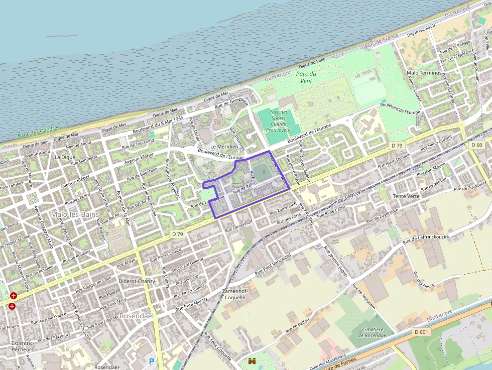 Appartement 72 m² quatre pièces à vendre à Dunkerque