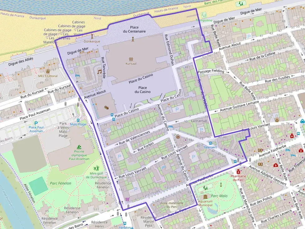 Appartement 60 m² deux pieces à vendre à Dunkerque