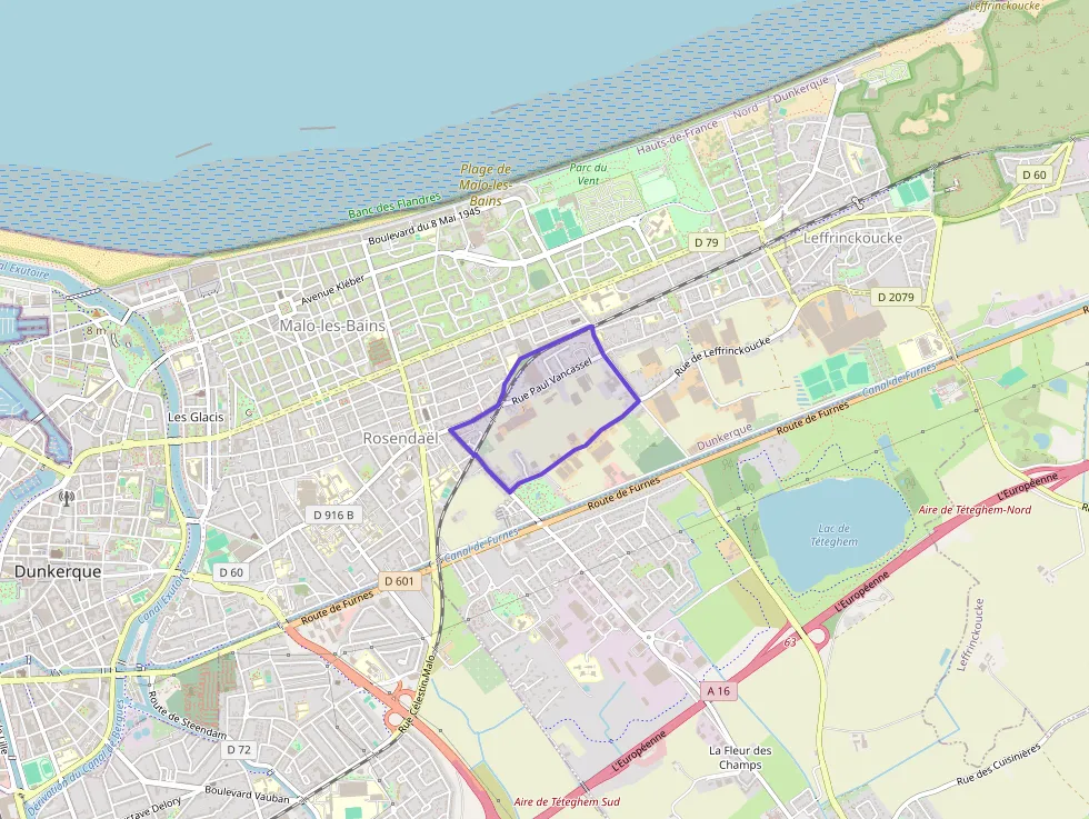 Appartement 69 m² trois pièces à vendre à Dunkerque