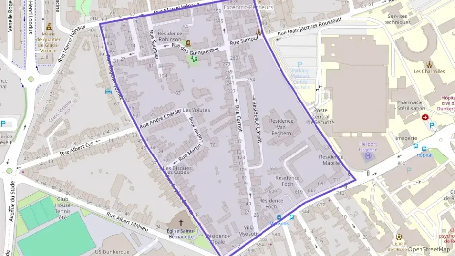 Appartement 54 m² trois pièces à vendre à Dunkerque