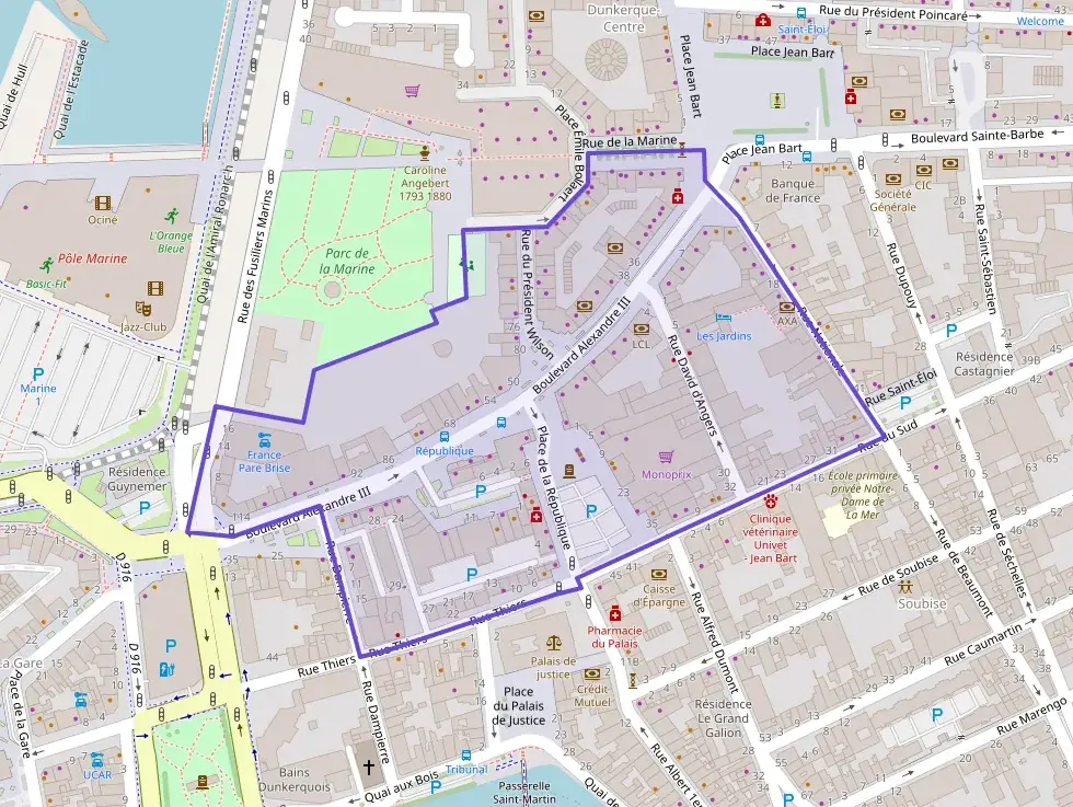 Appartement 53 m² deux pieces à vendre à Dunkerque